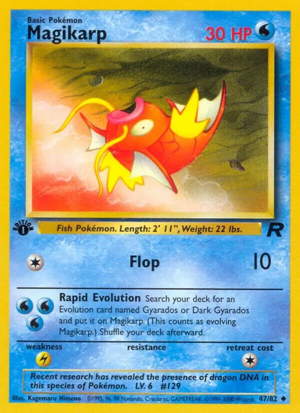 Magikarp card front