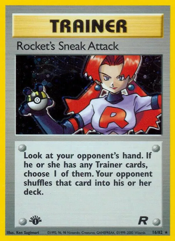 Rocket's Sneak Attack card front
