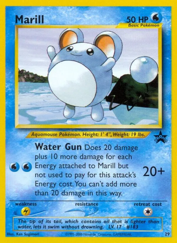 Marill card front