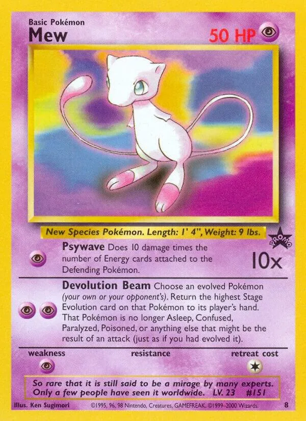Mew card front