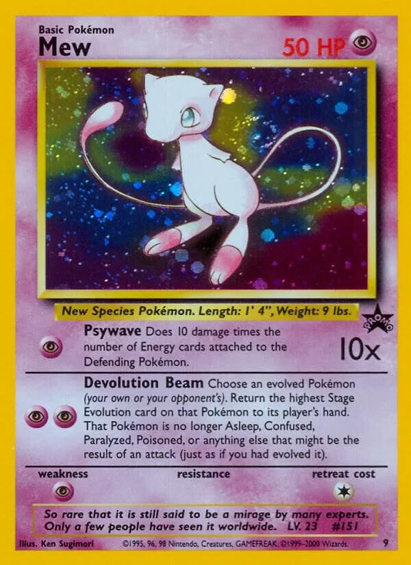 Mew card front