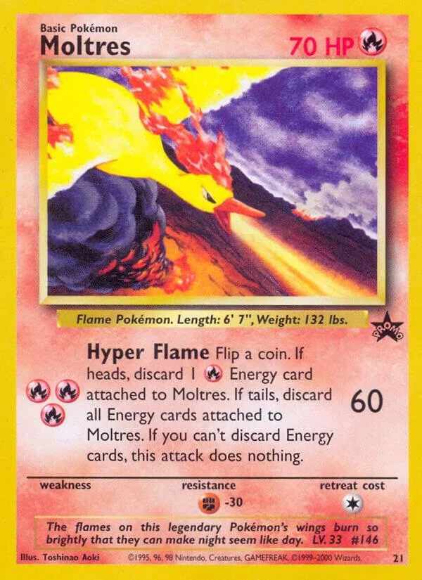 Moltres card front