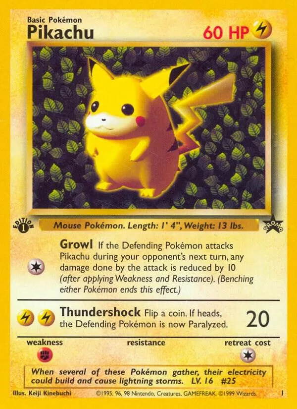 Pikachu (1st Edition Misprint) thumbnail