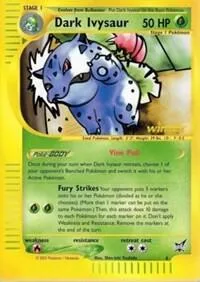 Dark Ivysaur [Winner] card front