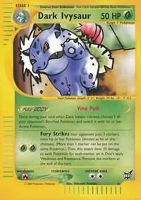 Dark Ivysaur card front