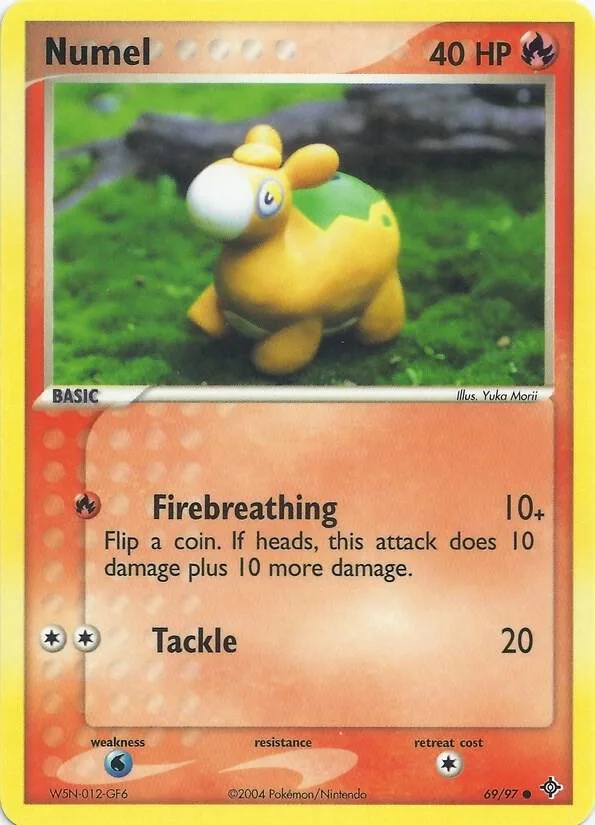 Numel card front