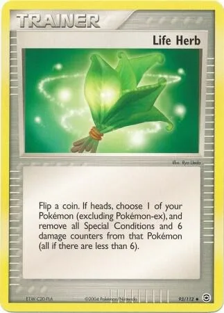 Life Herb card front