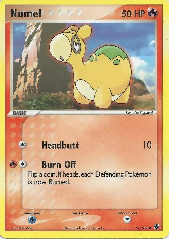 Numel card front
