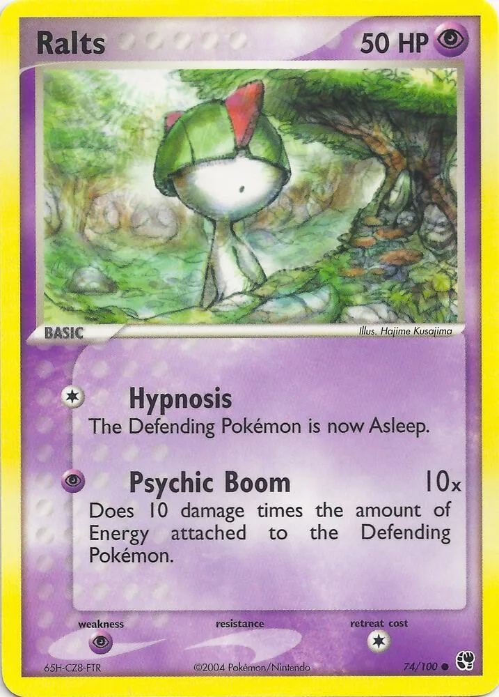 Ralts card front