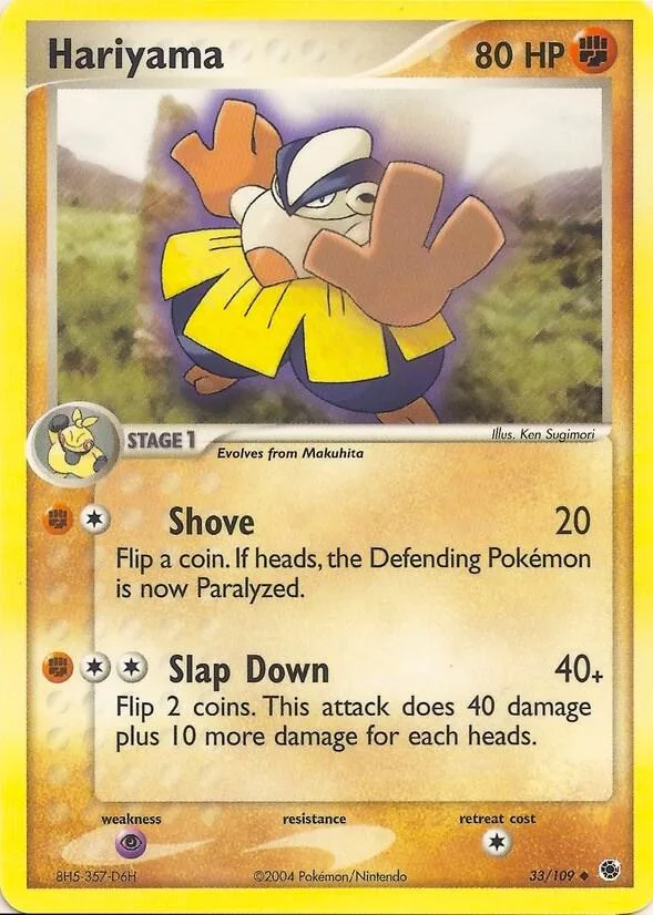 Hariyama card front