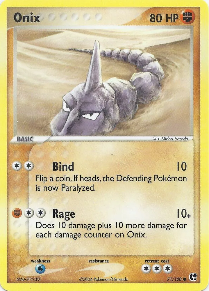 Onix card front