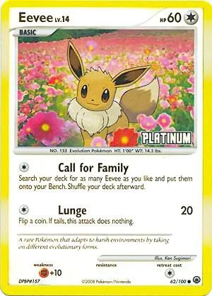 Eevee [Platinum] card front
