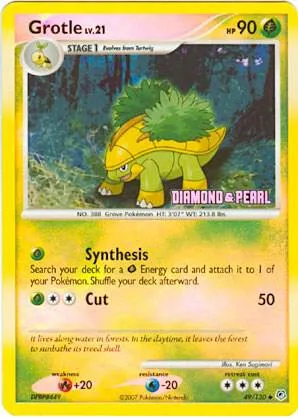 Grotle [Diamond & Pearl] card front