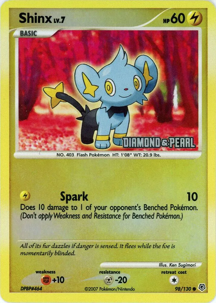 Shinx [Diamond & Pearl] card front