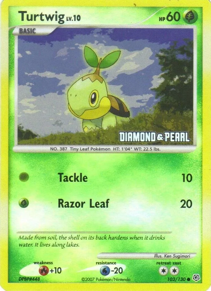 Turtwig [Diamond & Pearl] card front