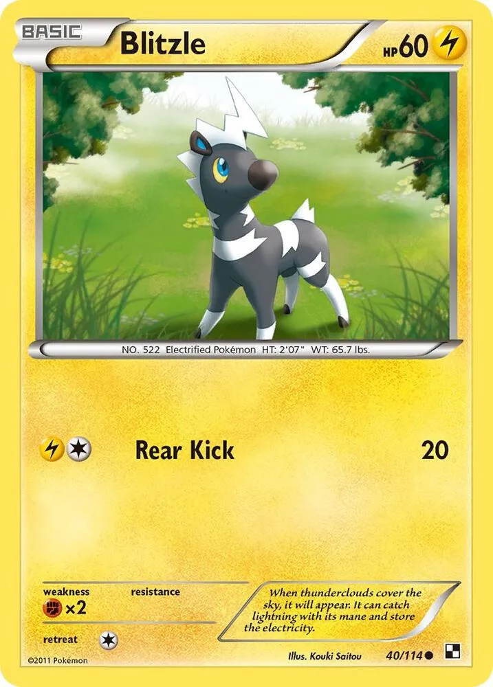 Blitzle card front