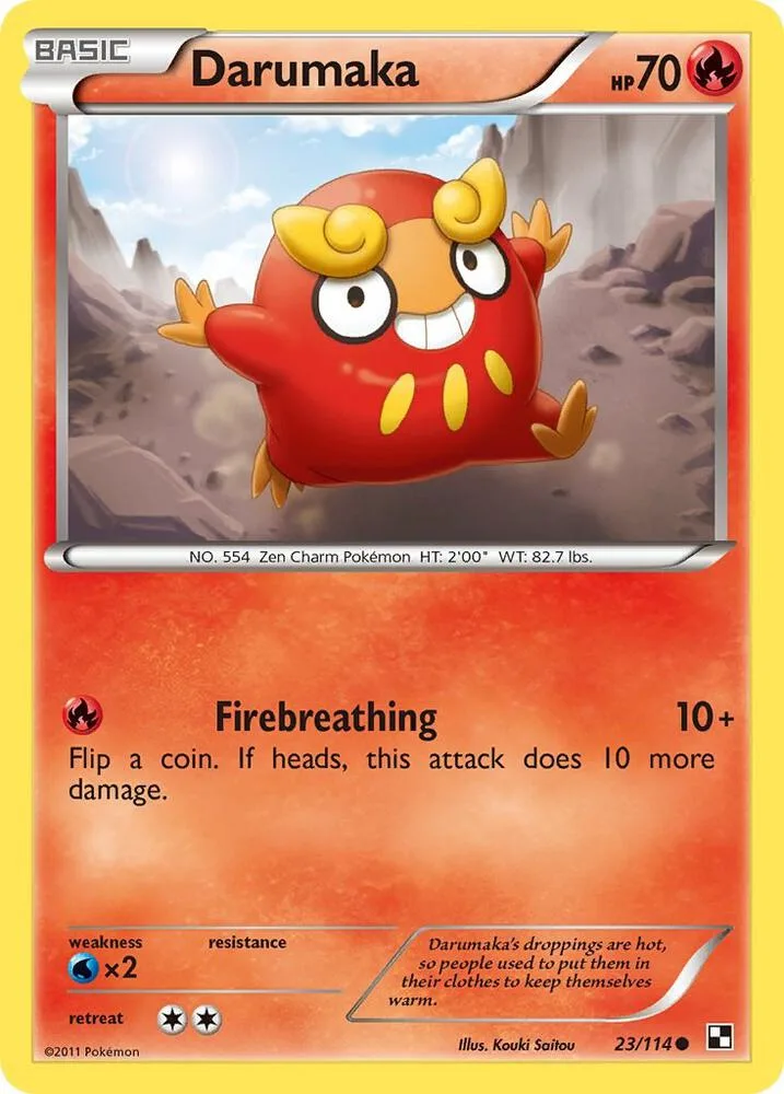 Darumaka card front
