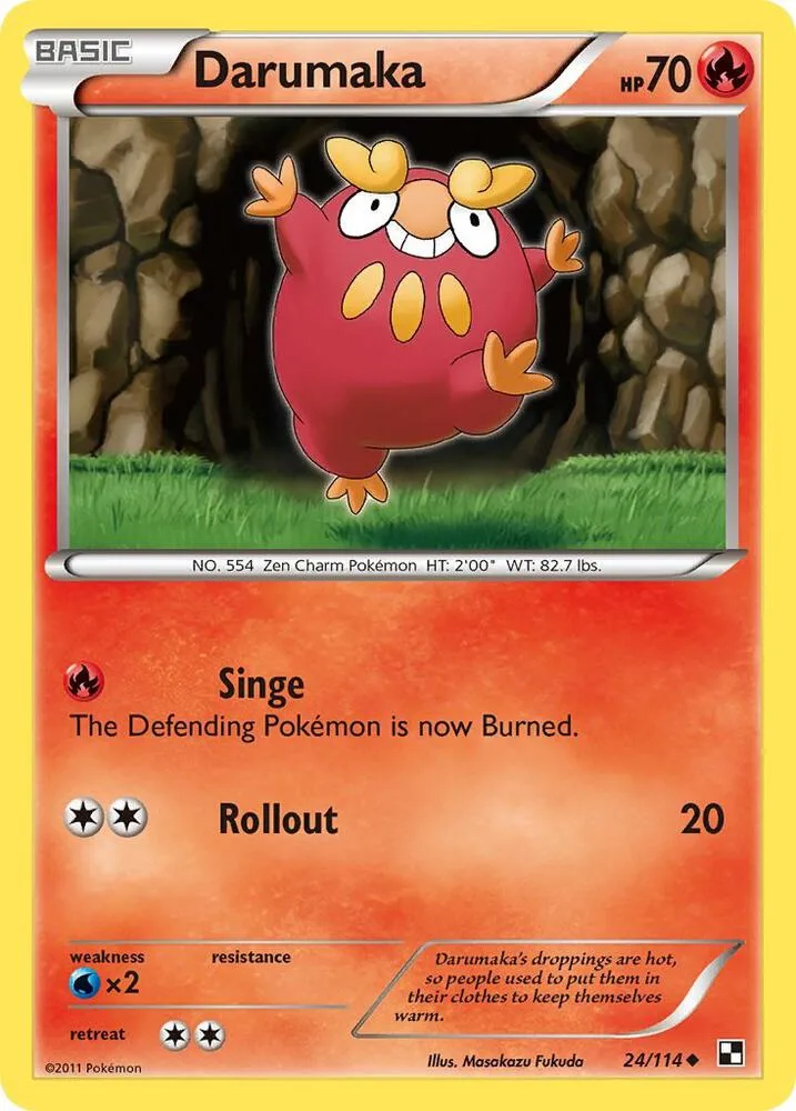 Darumaka card front