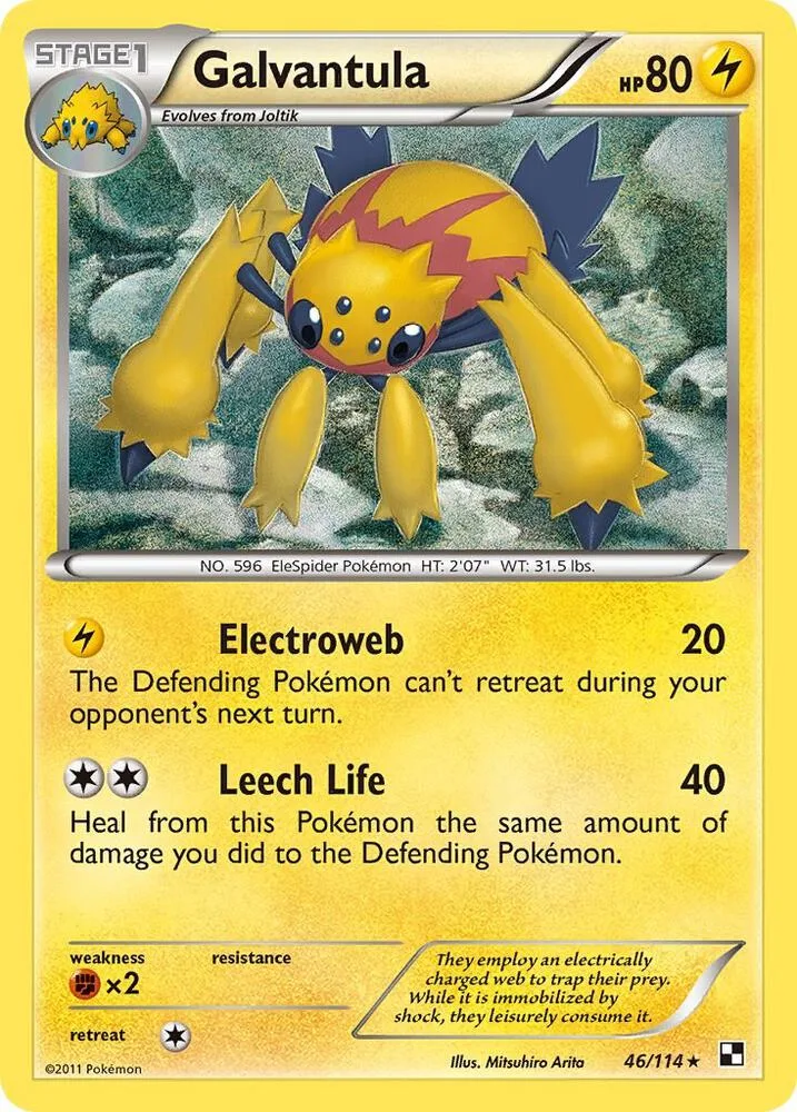 Galvantula card front