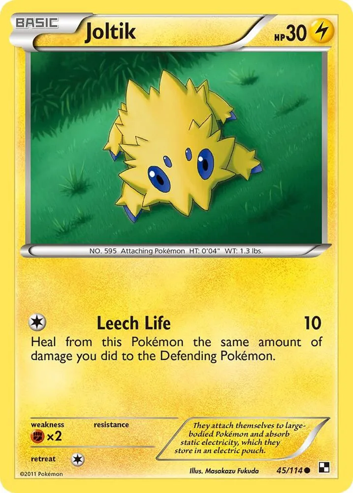 Joltik card front