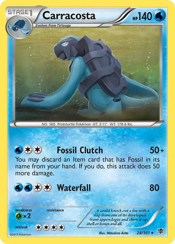 Carracosta card front