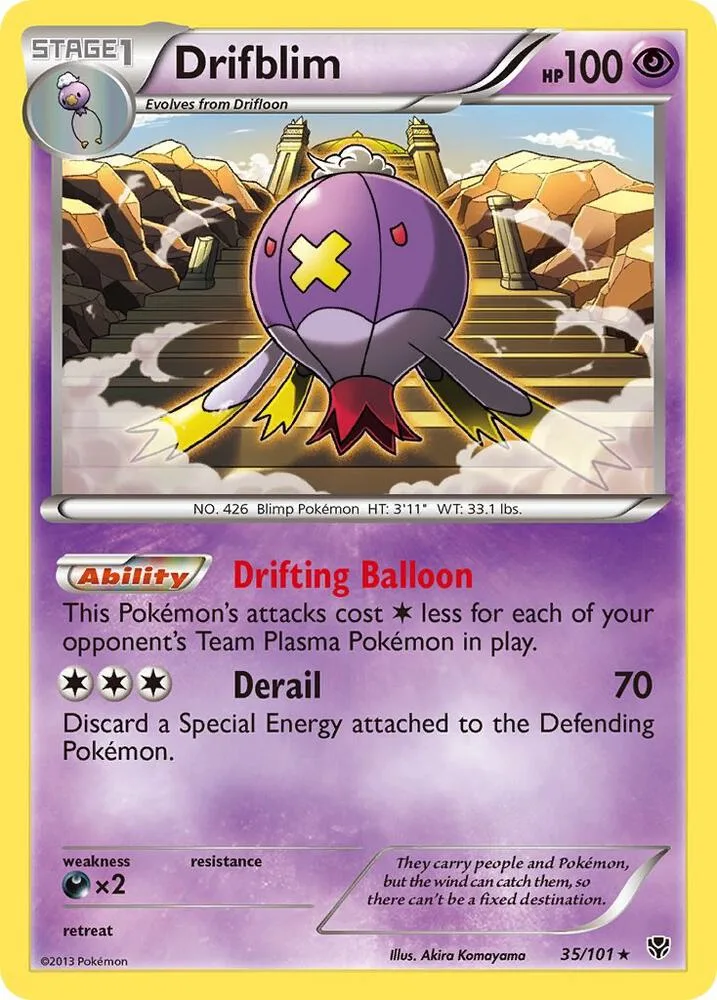 Drifblim card front
