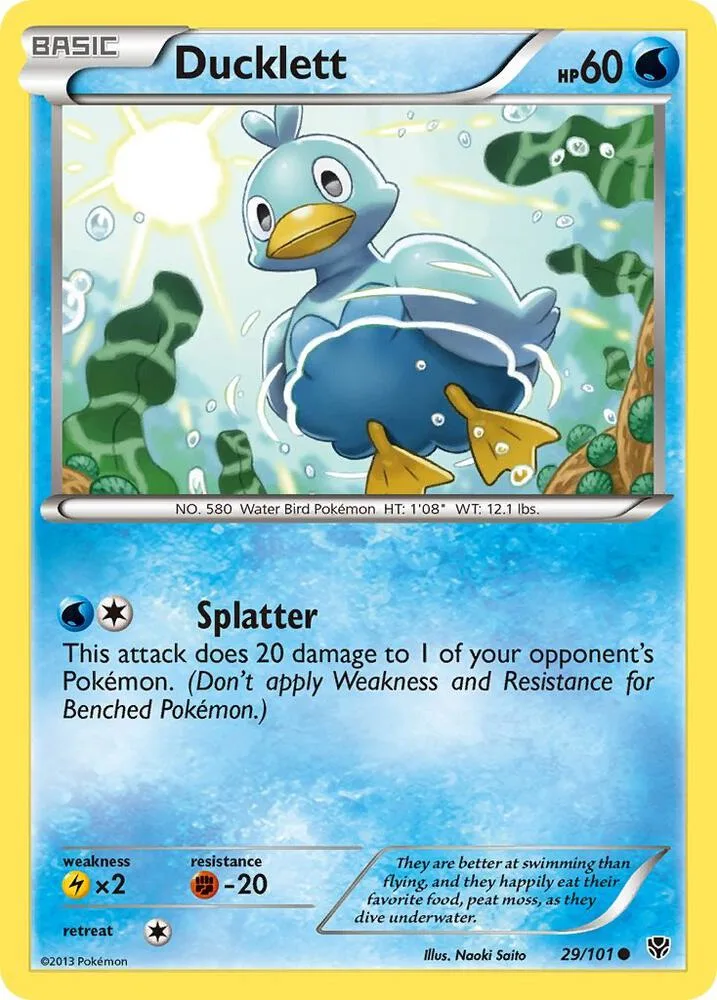 Ducklett card front