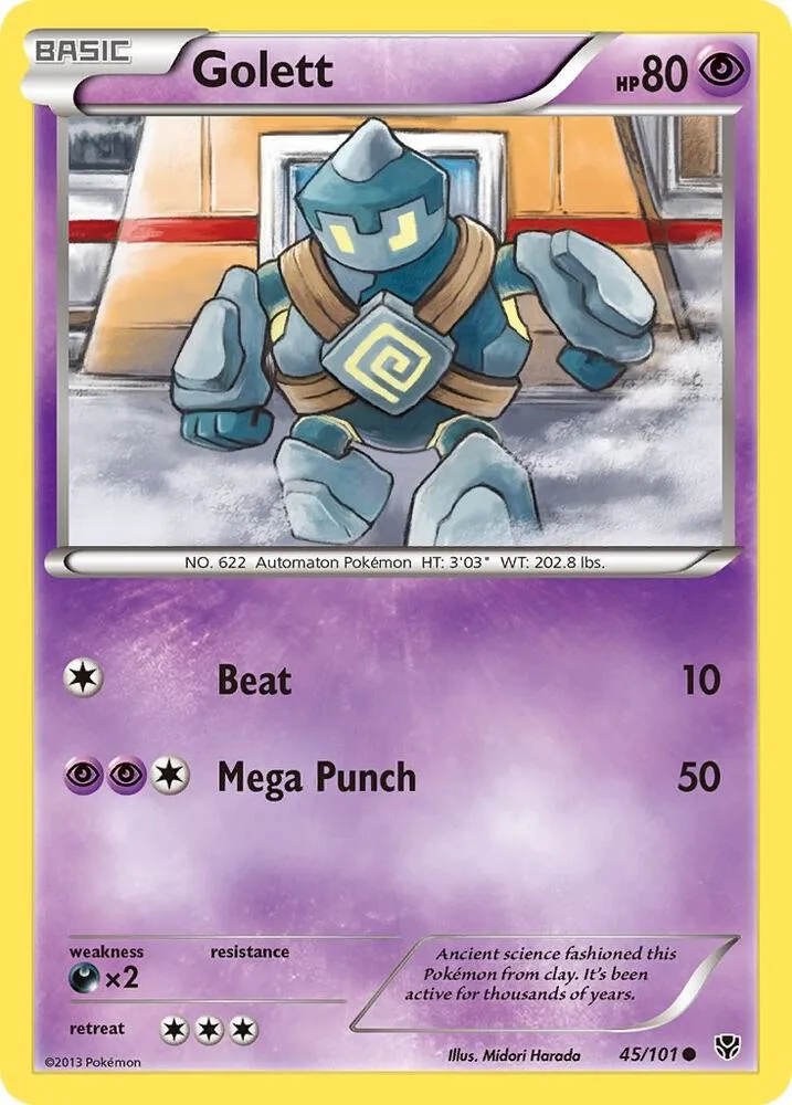 Golett card front