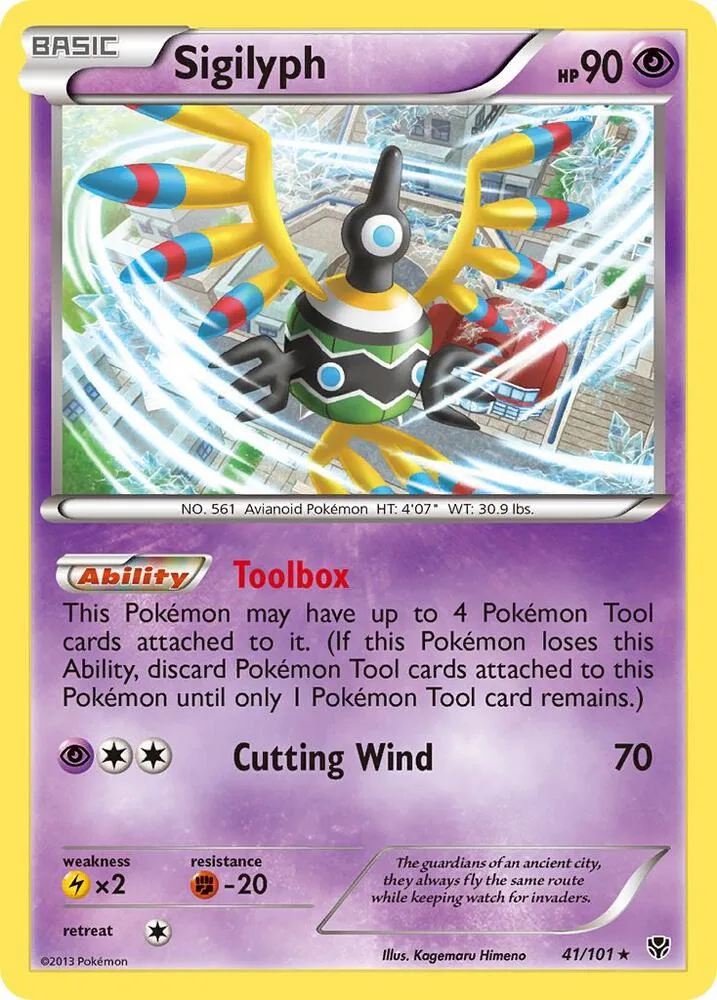 Sigilyph card front