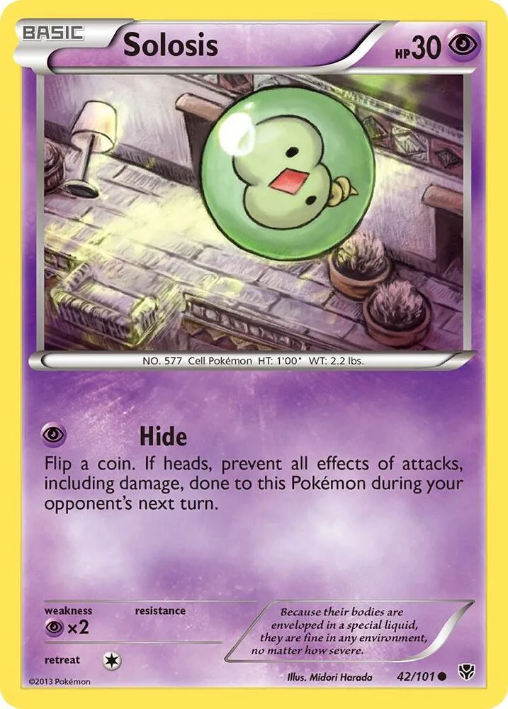 Solosis card front