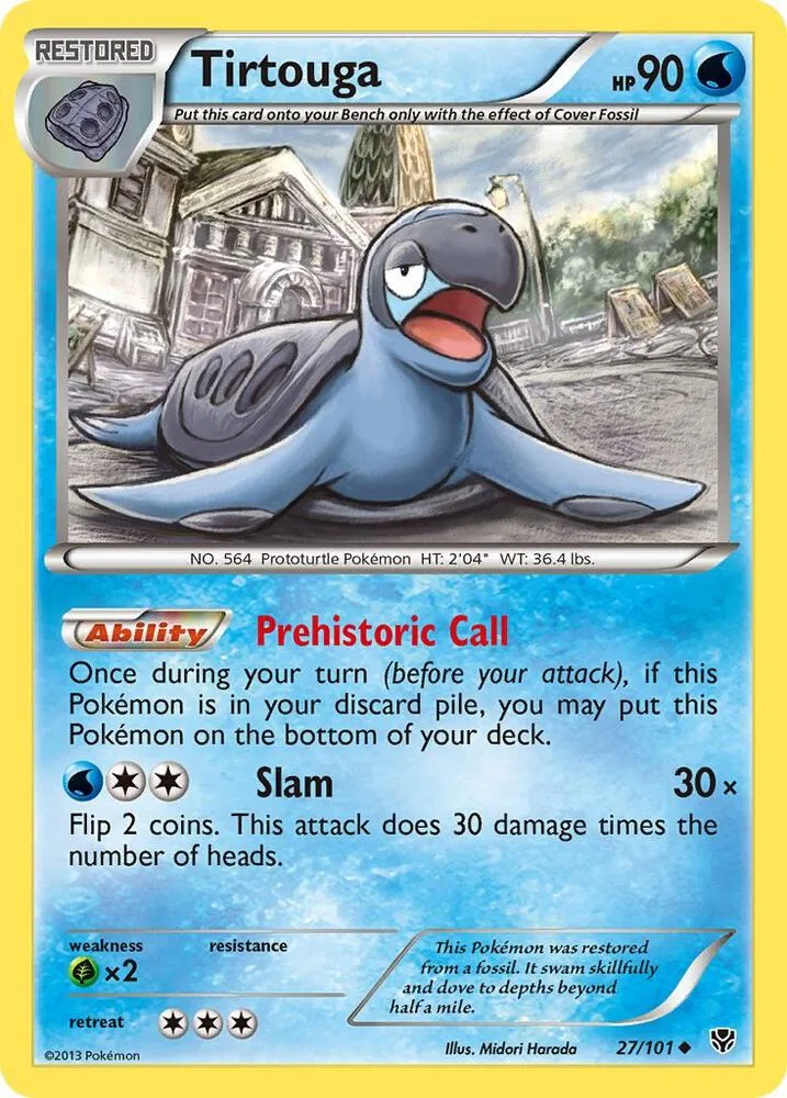 Tirtouga card front