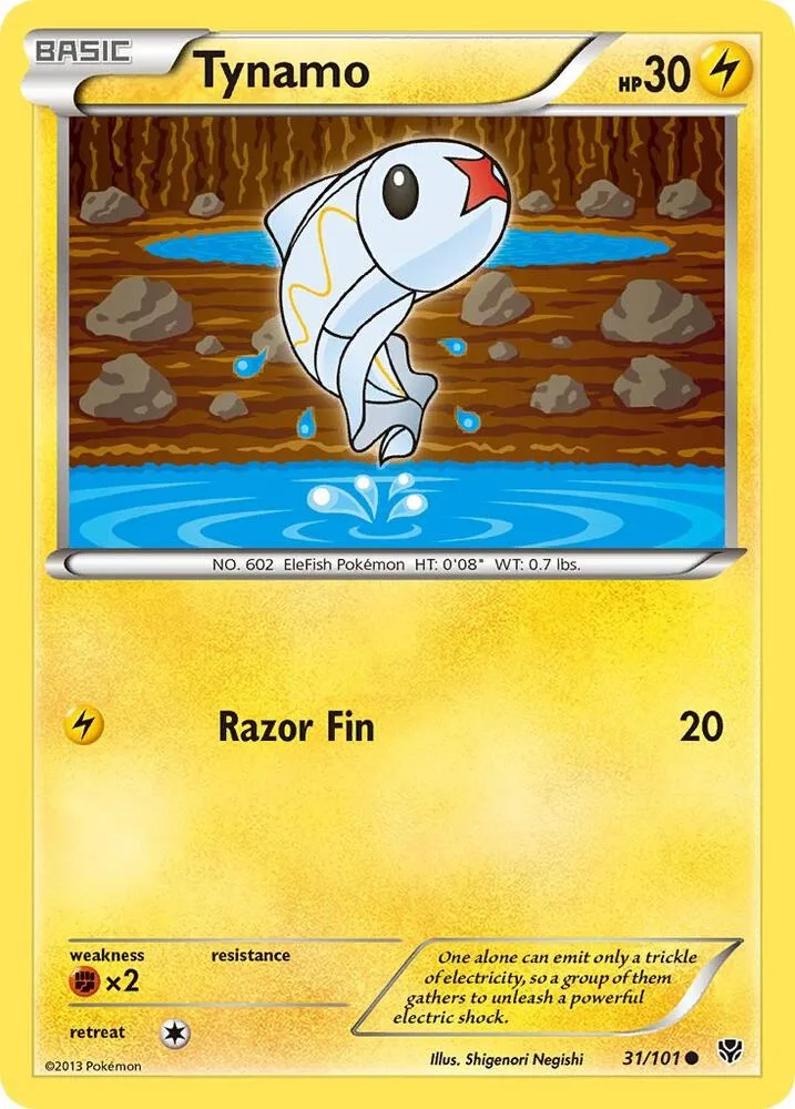 Tynamo card front
