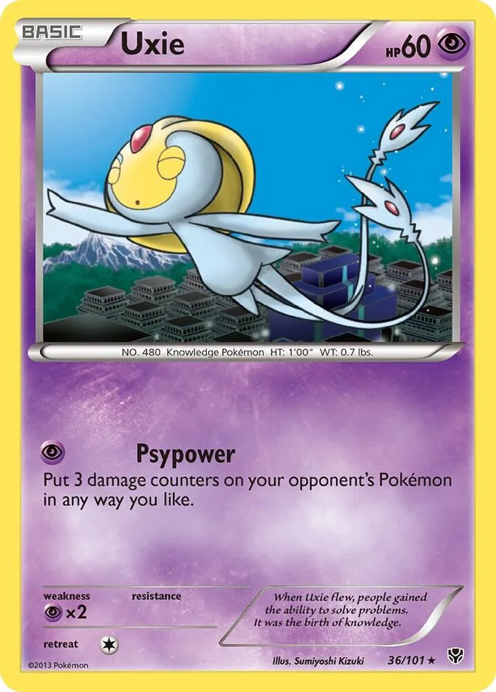 Uxie card front