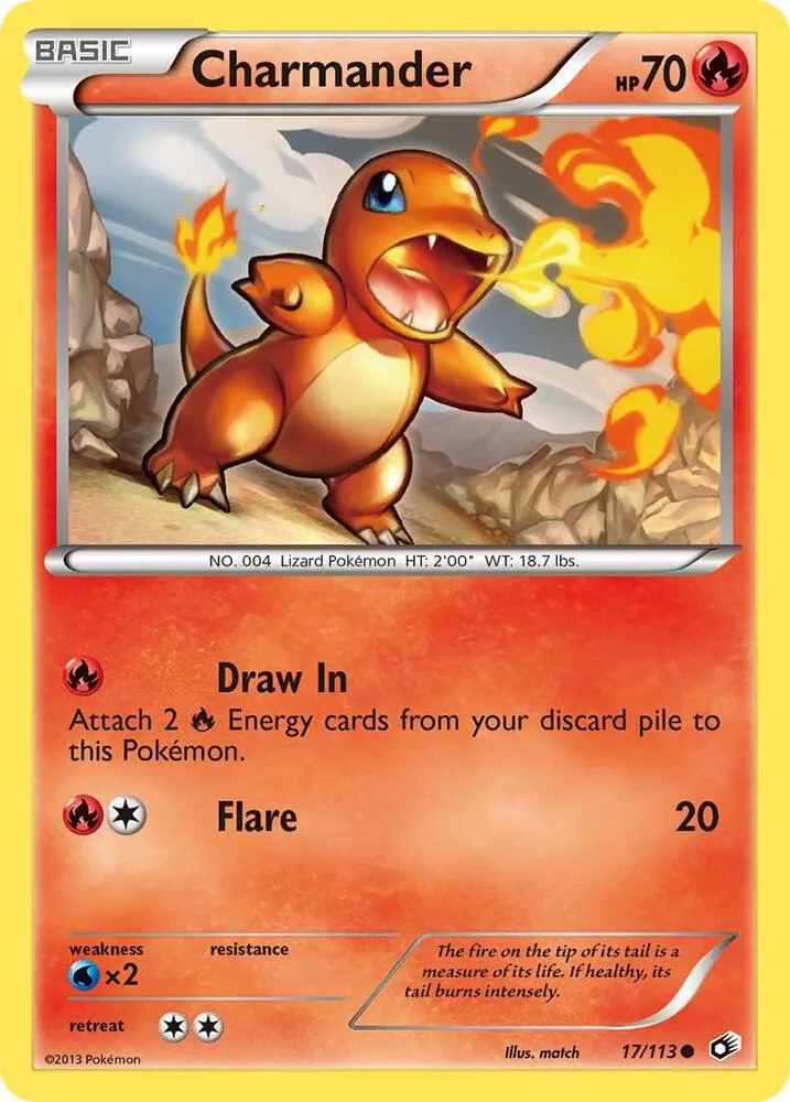 Charmander card front