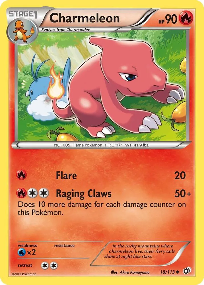 Charmeleon card front