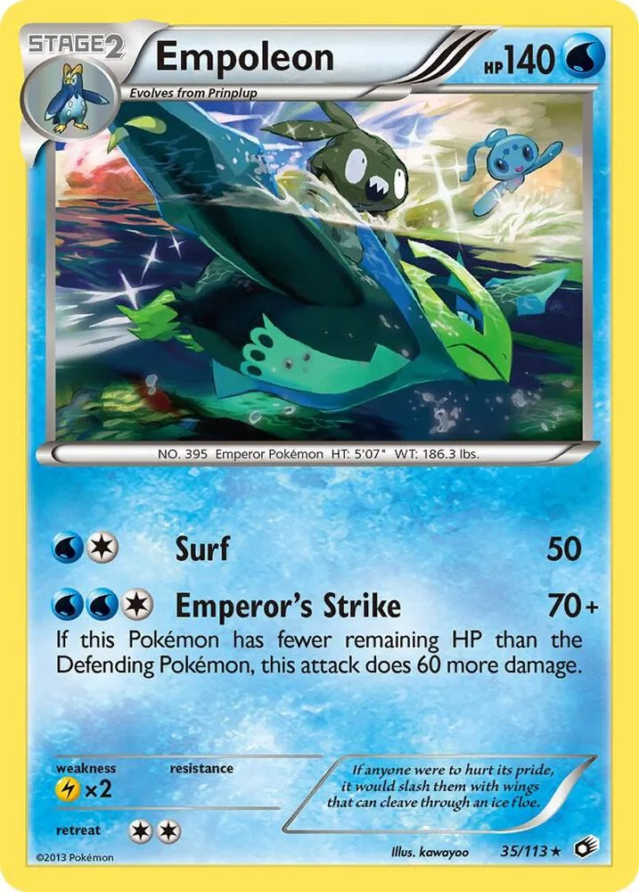 Empoleon card front