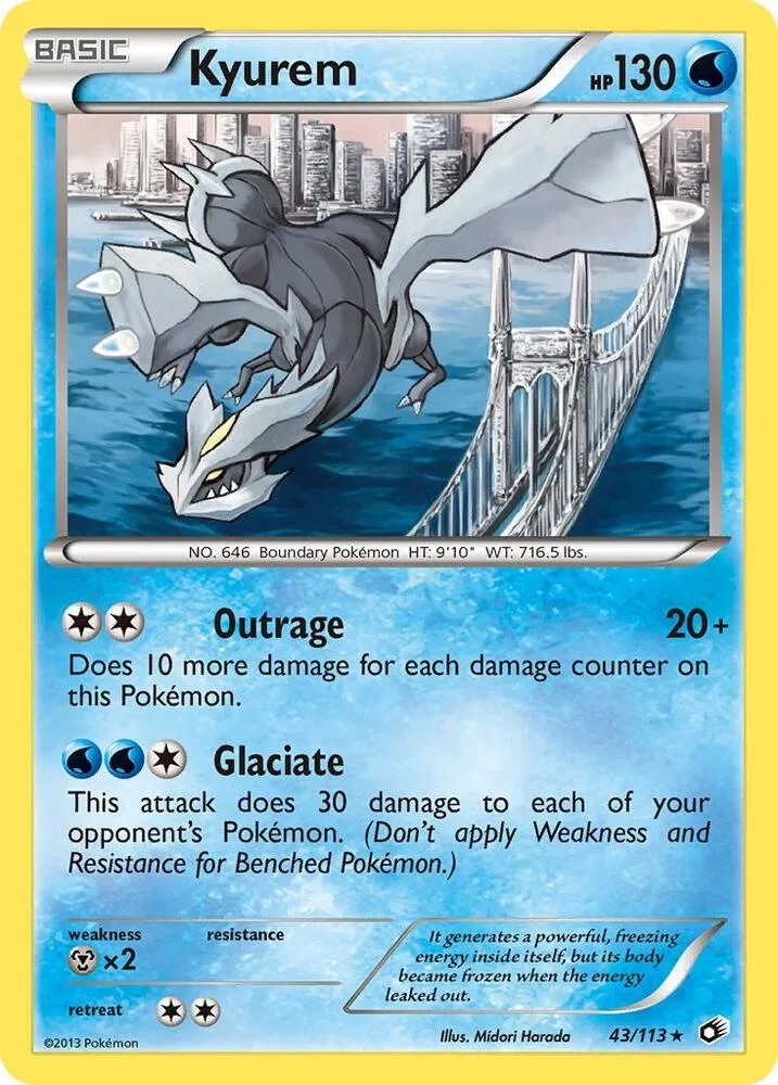 Kyurem card front