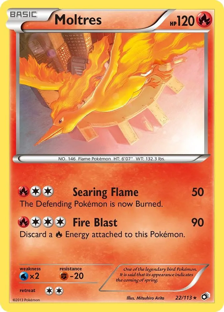 Moltres card front