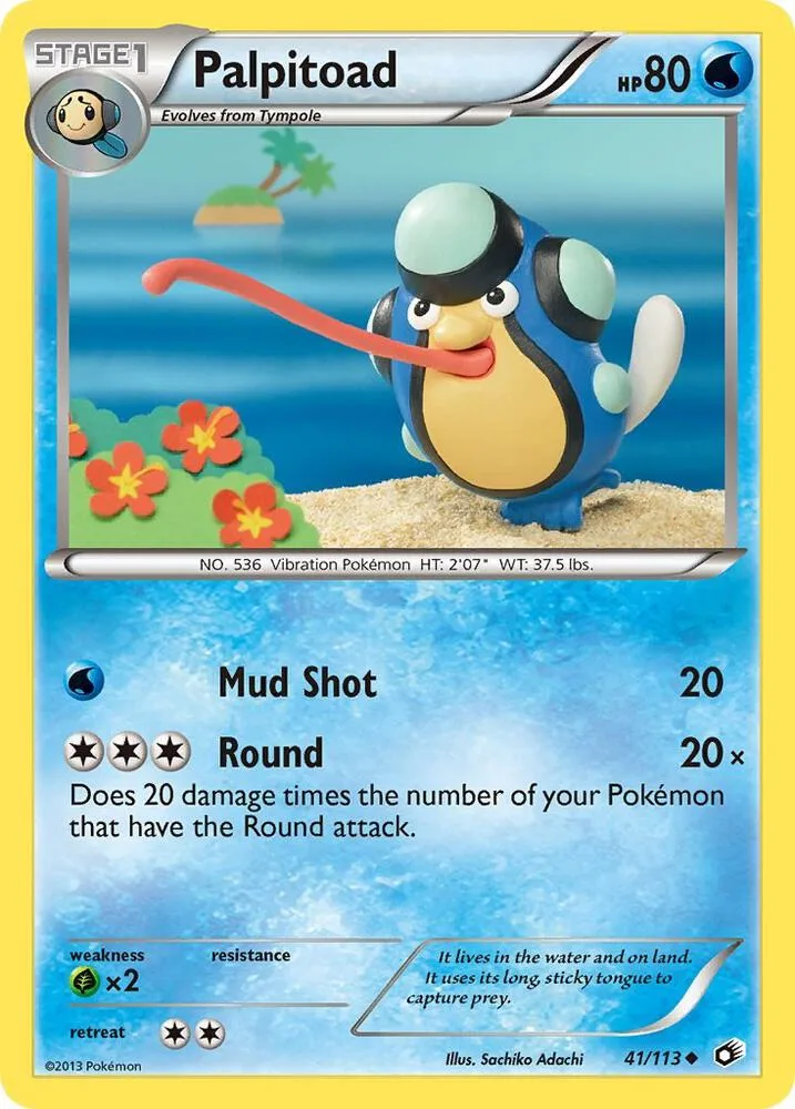 Palpitoad card front