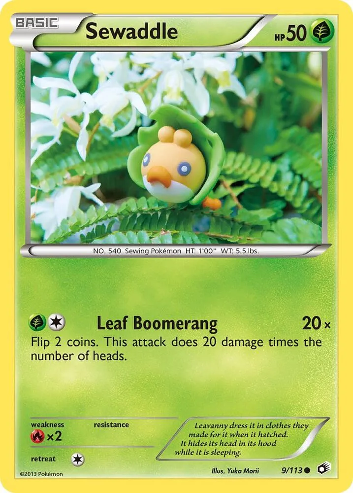 Sewaddle card front