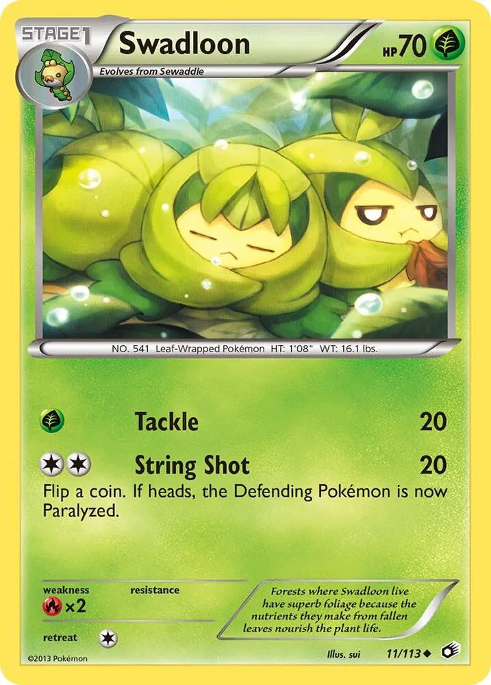 Swadloon card front