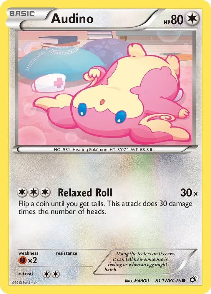Audino card front
