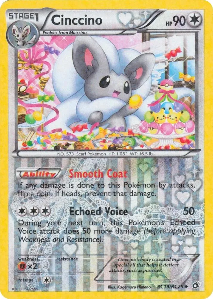 Cinccino card front
