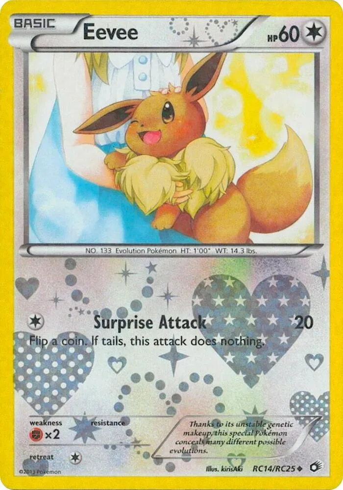 Eevee card front