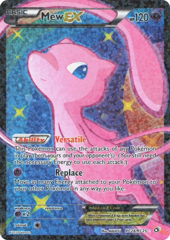 Mew EX (Full Art) card front