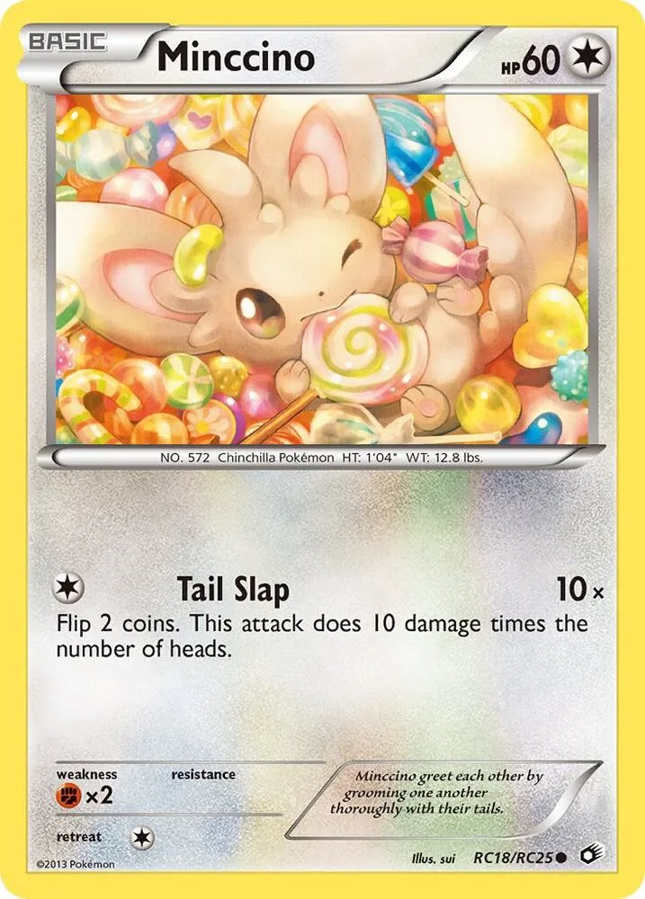 Minccino card front