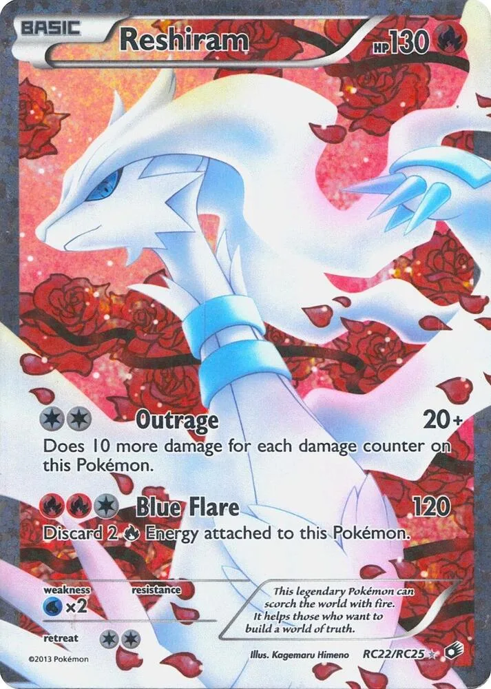 Reshiram (Full Art) card front
