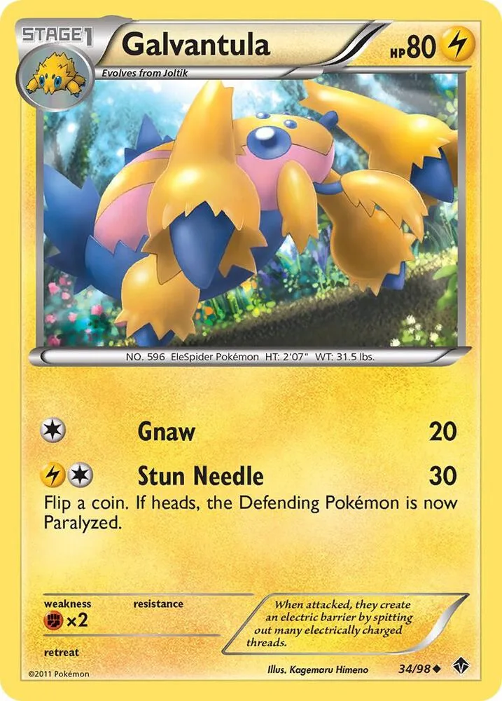 Galvantula card front