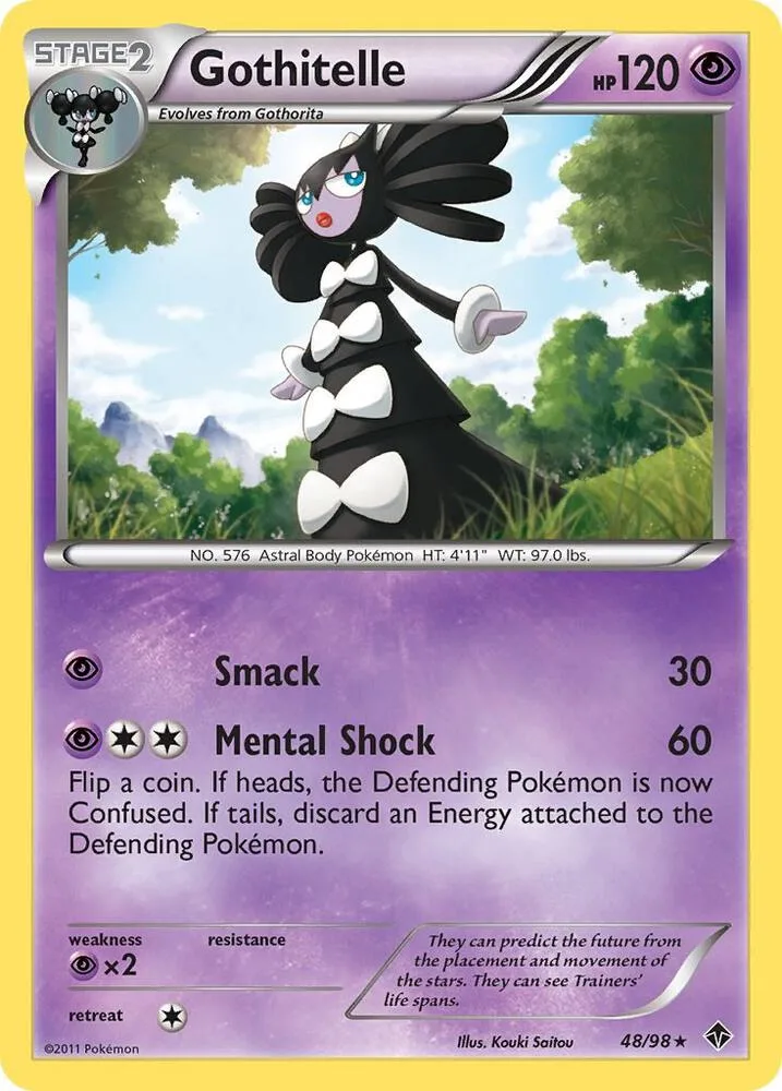 Gothitelle card front
