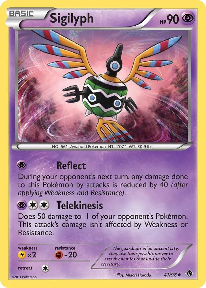 Sigilyph card front